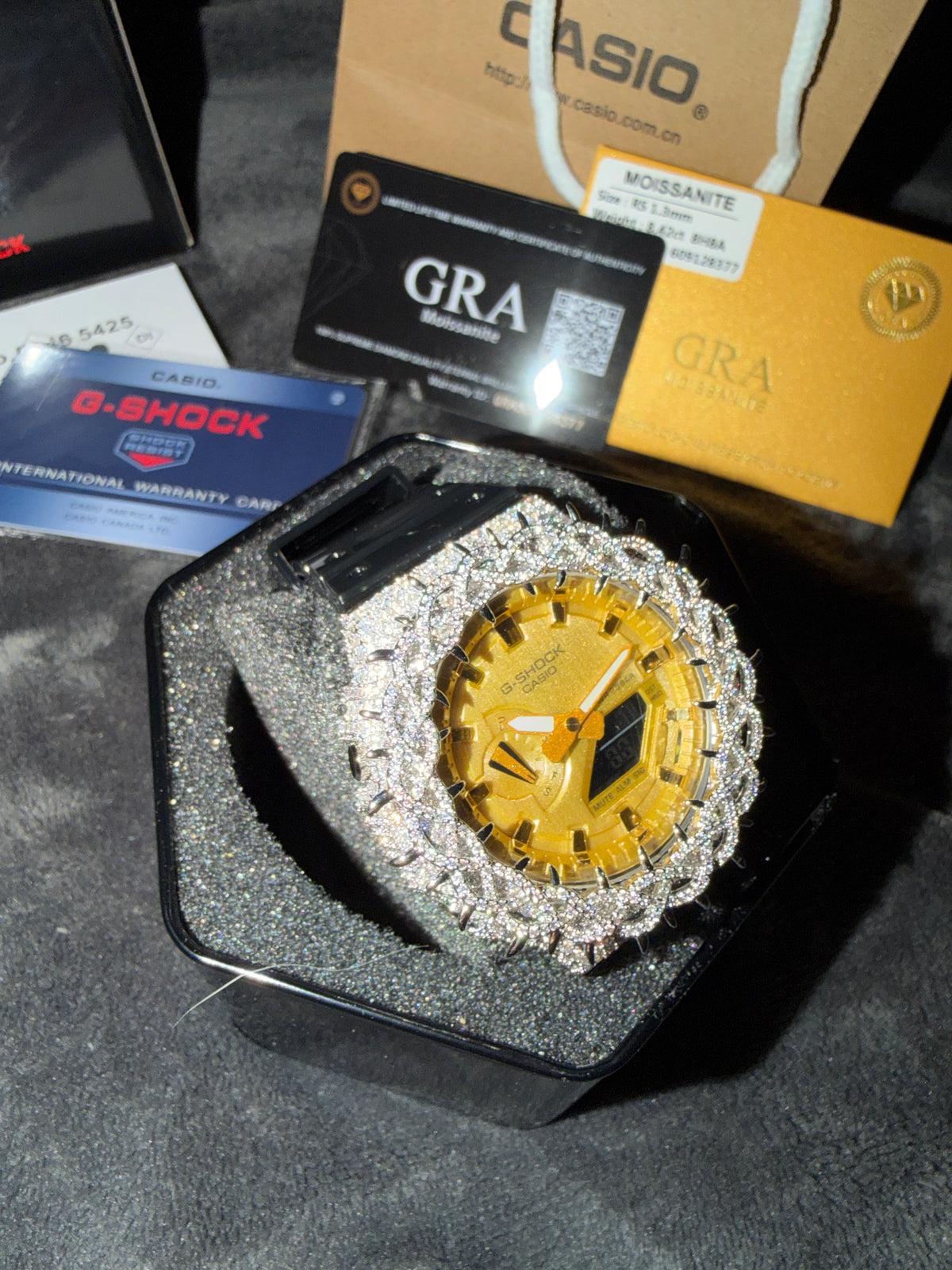 Gold Gshock