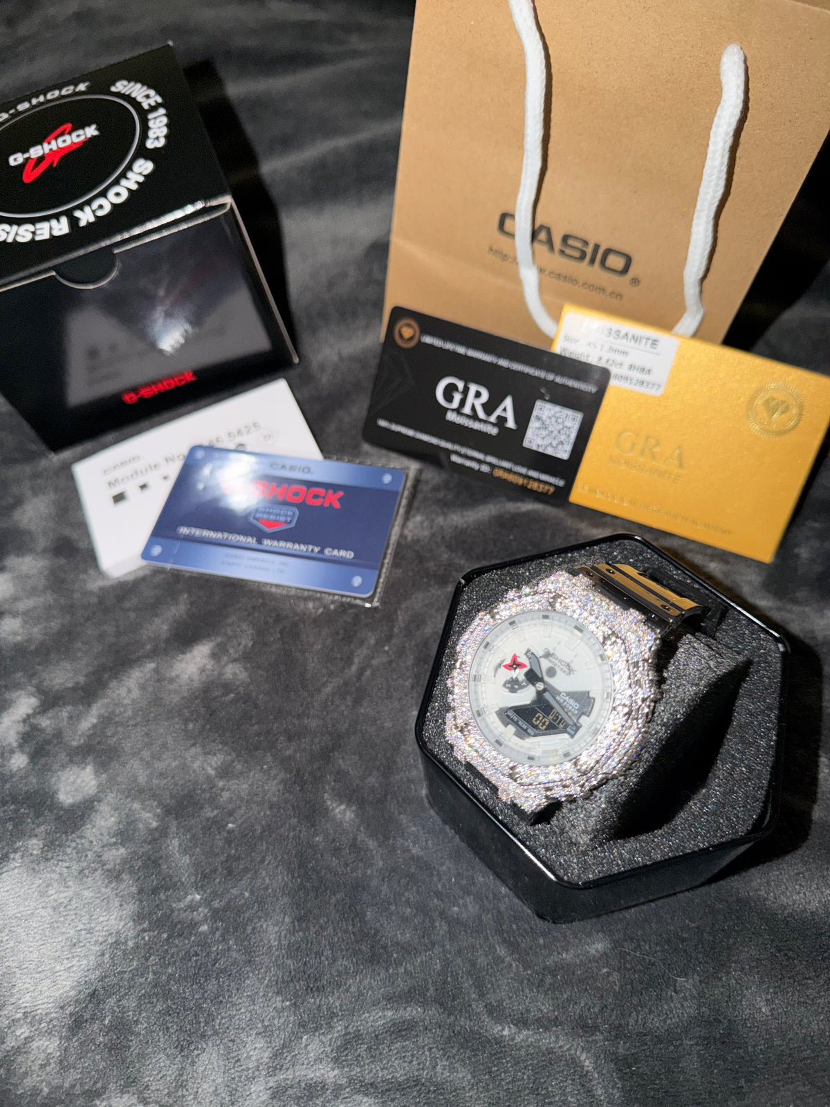 Gray/Black Gshock
