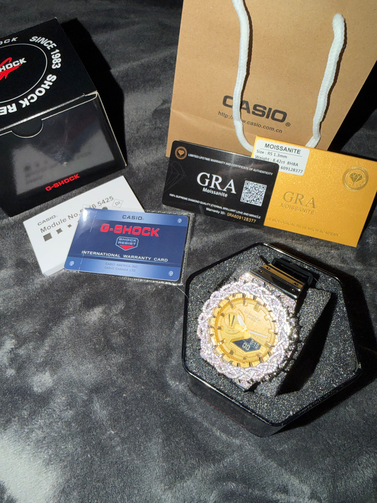 Gold Gshock