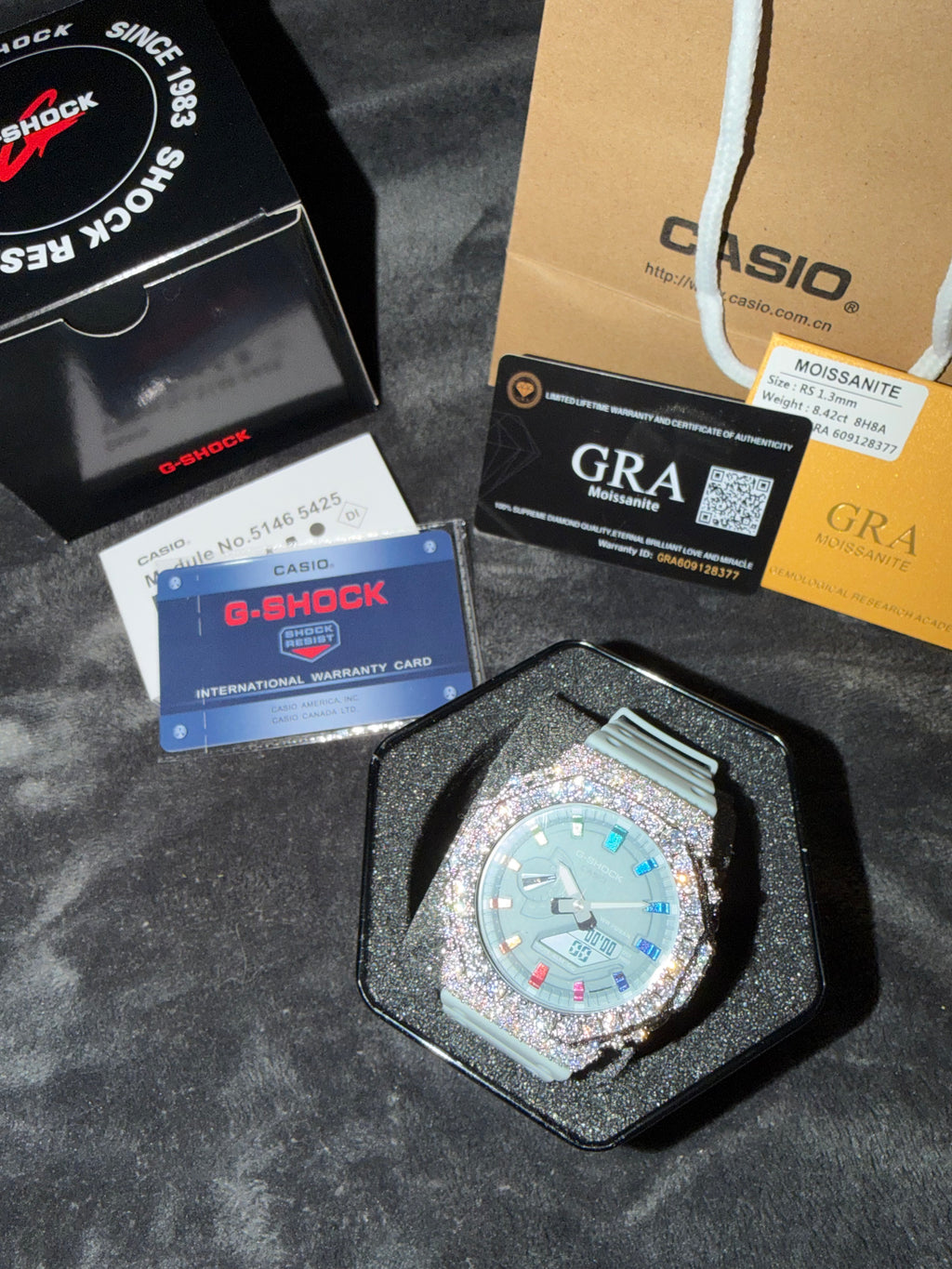 Baby Blue Gshock